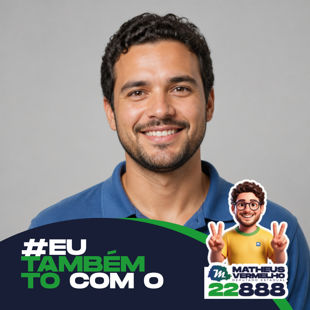 Exemplo do avatar Eu também tô com o Matheus Vermelho 22888